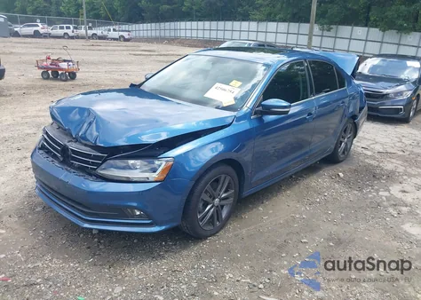 2018 Volkswagen Jetta 1.8T Sel from USA, damaged, VIN 3VWL17AJ0JM236248